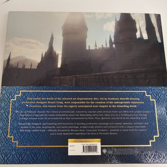 The Art of Fantastic Beasts: The Crimes of Grindelwald - Hardcover DERMOT POWER - Picture 6 of 16